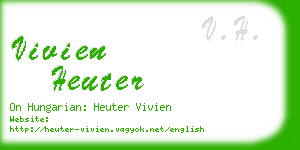 vivien heuter business card